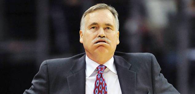 Former Lakers coach Mike D'Antoni (photo by Bill Reiter)
