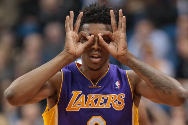 Lakers shooting guard Nick Young (Brad Rempel/USA Today Sports)